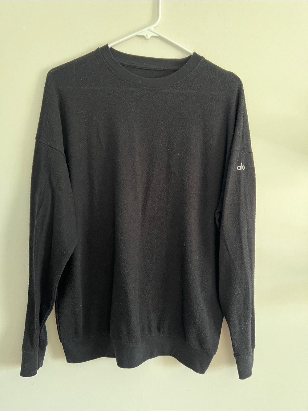Alo Yoga Soho Pullover Crewneck Sweatshirt Sz M